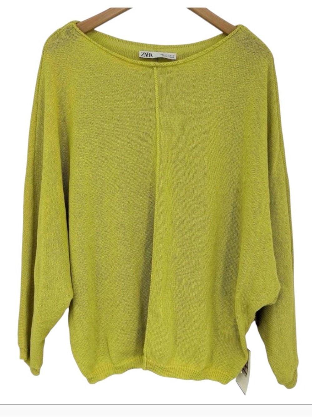 Zara Sunny Yellow Knit Top